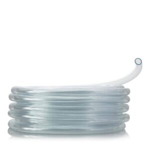 Alpine Corporation V0017P 1 in. I.D. x 1-1/4 in. O.D. x 100 ft. Multi-Use Clear Flexible Vinyl Tubing for Fountains, Aquariums, AC and More