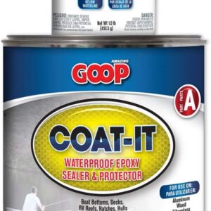 Amazing GOOP 5400060 Coat-It Epoxy Sealer Adhesive Kit – 8 lb