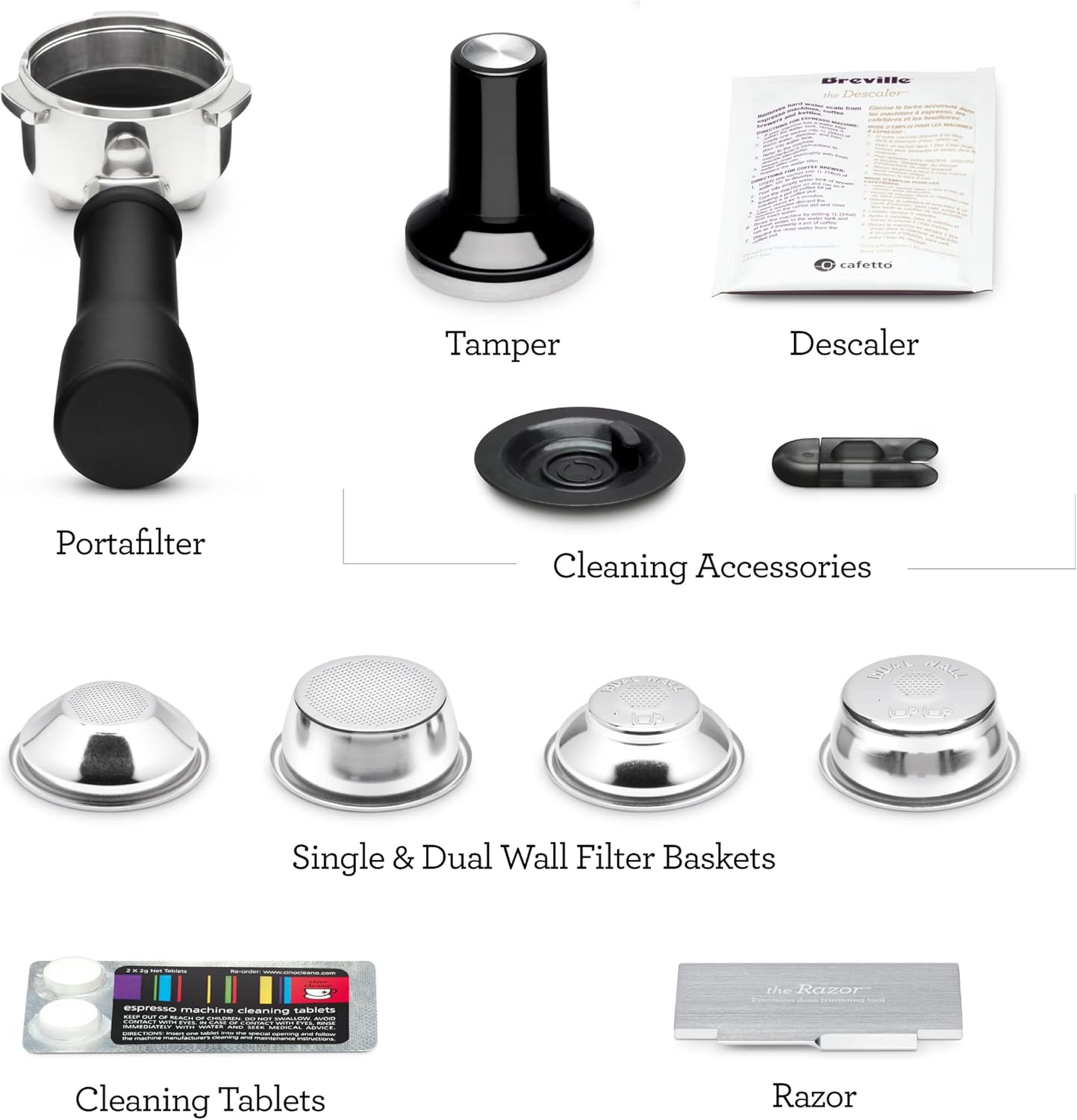 Breville BES500DBL1BUS1 Bambino Plus Espresso Machine, Damson Blue - Image 3