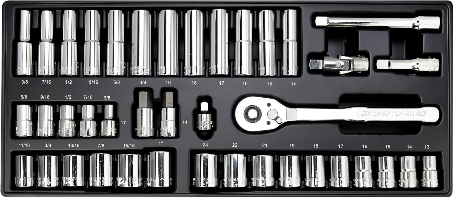 CRAFTSMAN CMMT45939 308 Piece Mechanics Tool Set, Socket and Wrench Set - Image 5