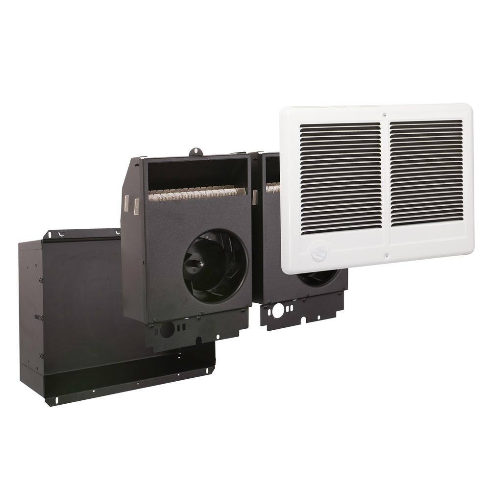 Cadet CSTC302W 240/208-volt 3,000/2,250-watt Com-Pak Twin In-wall Fan-forced Electric Heater in White