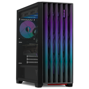 YEYIAN - Gaming PC Phoenix Mesh AMD Ryzen 7 9700X NVIDIA RTX 5070 32GB DDR5 1TB SSD - Windows 11 Home YPA-PM970XC-5701N - Black