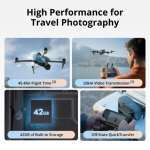 Open Box DJI Air 3S Drone Fly More Combo with RC 2 Remote Controller