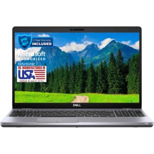 Dell - Refurbished Excellent - Latitude 5510 Core i5-10310U 1.7GHz, 32GB, 512GB NVMe, 15.6" FHD, Windows 11 Pro 64-bit - Dark Gray