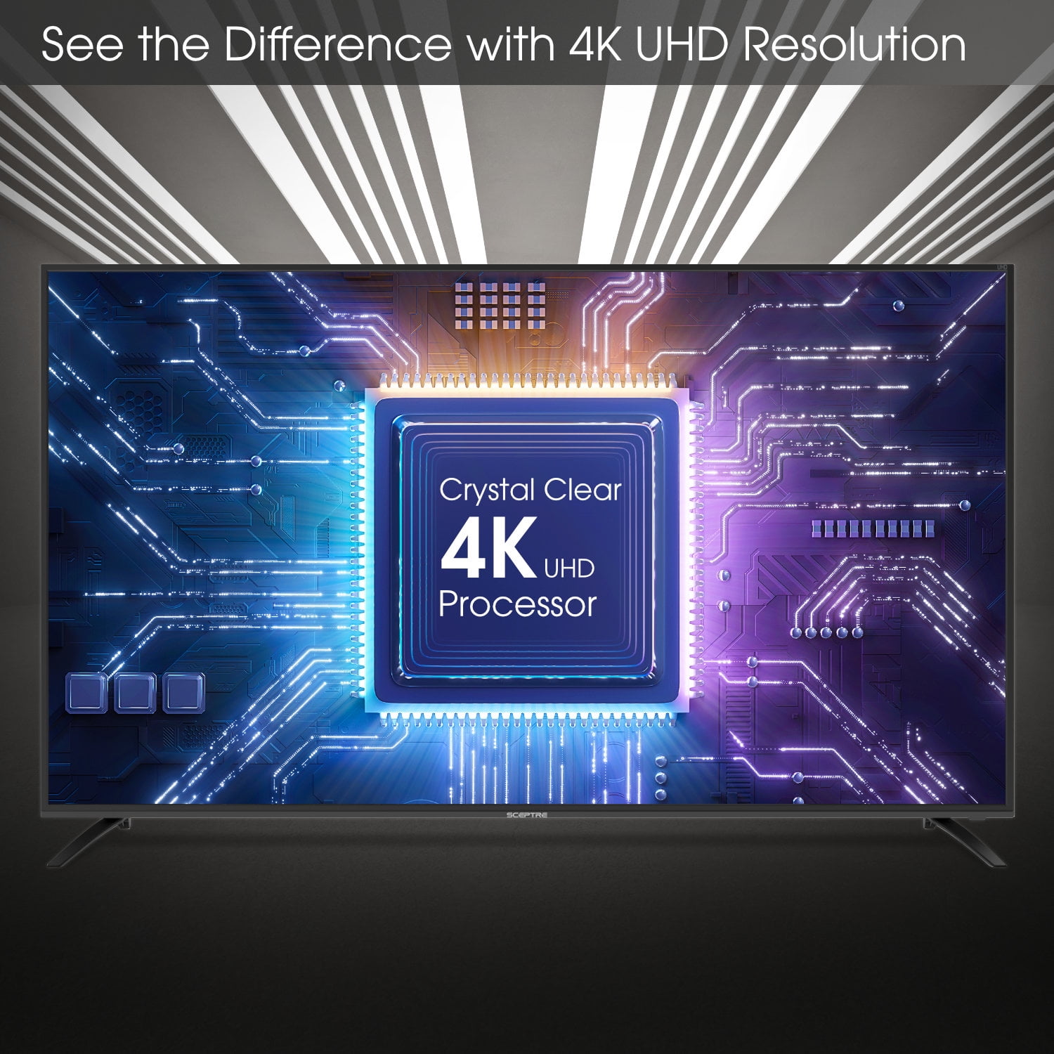 Sceptre 50" Class 4K UHD LED TV U515CV-U - Image 3