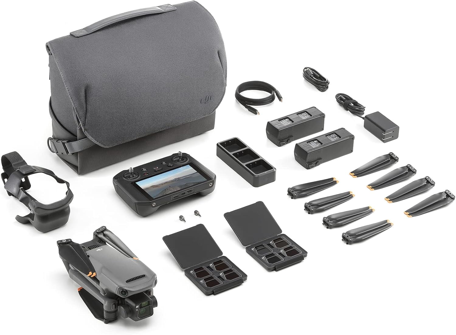 Pre-Owned DJI Mavic 3 Cine Combo - Quadcopter Drone - Wi-Fi - gray