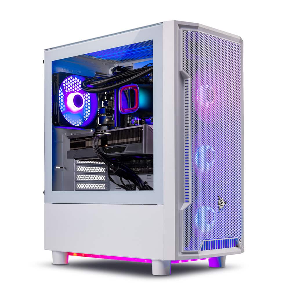 Skytech Gaming - Skytech ARCH4 - Intel Core i7 14700F, 5060 Ti 16G, 32GB 3200 MHz DDR4 SDRAM, 650W GOLD PSU - White