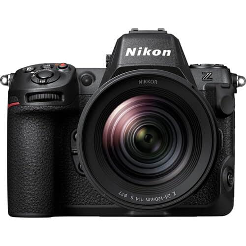Z8 FX-Format Mirrorless Camera Body w/ NIKKOR Z 24-120mm f/4 S Lens & Accessories Bundle | 1698 | Nikon z8 - Black - Image 3