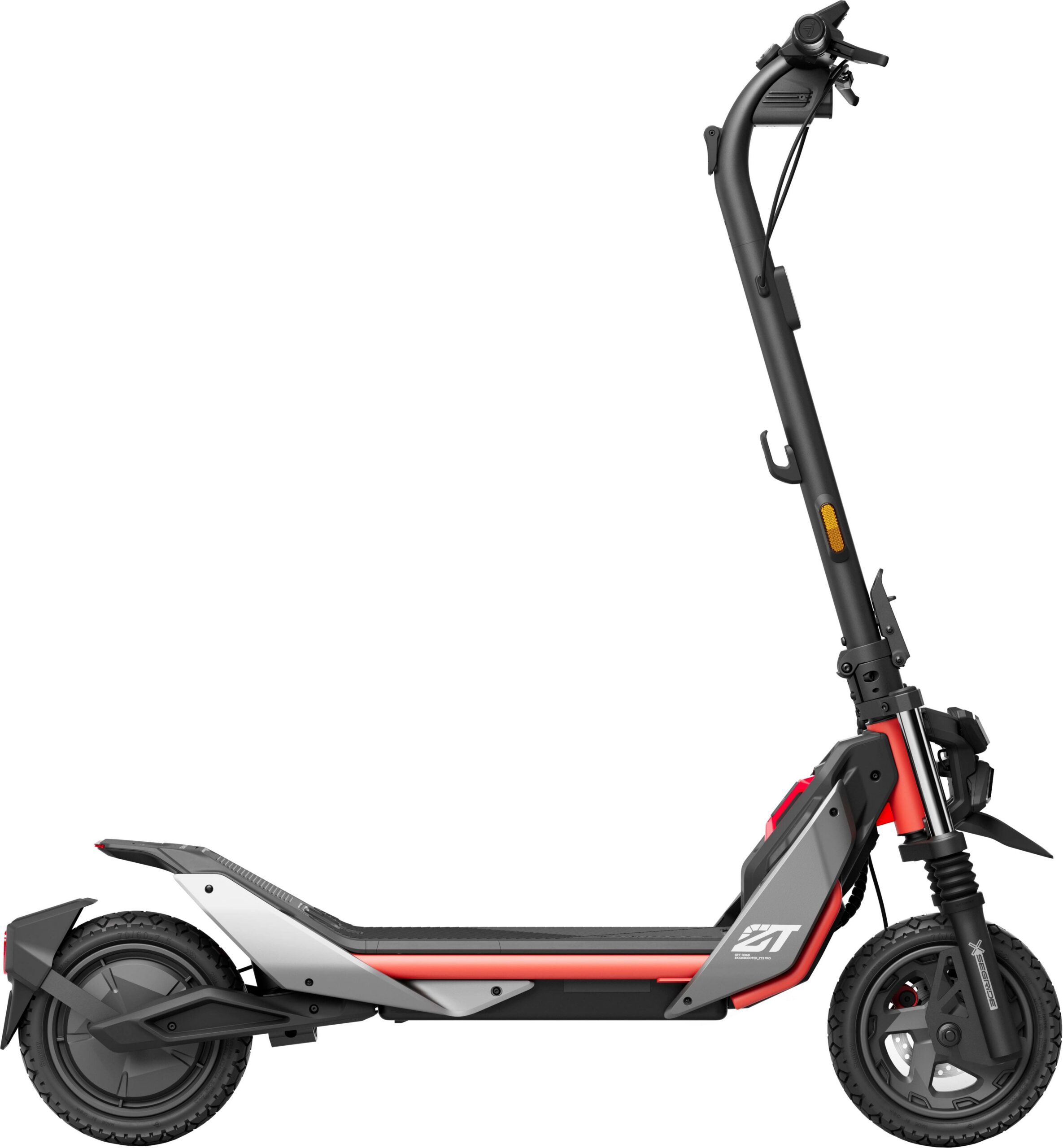 Segway - ZT3 Pro Kick Scooter w/43.5 Max Operating Range & 24.9mph Max Speed - Black - Image 4