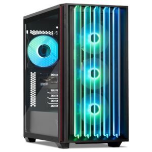 YEYIAN - Gaming PC. Core i5 14400F, NVIDIA RTX 5060 , 1TB NVMe, 32GB DDR5, 650W, W11 Home. Model YPI-MS44F0C-5601B