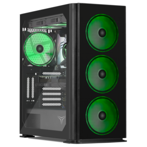 YEYIAN - PC Odachi INTEL Core i9-14900KF NVIDIA RTX5070 32GB DDR5 1TB SSD AIO 360mm Windows11 Home YPI-OD49KFC-5701U - Black