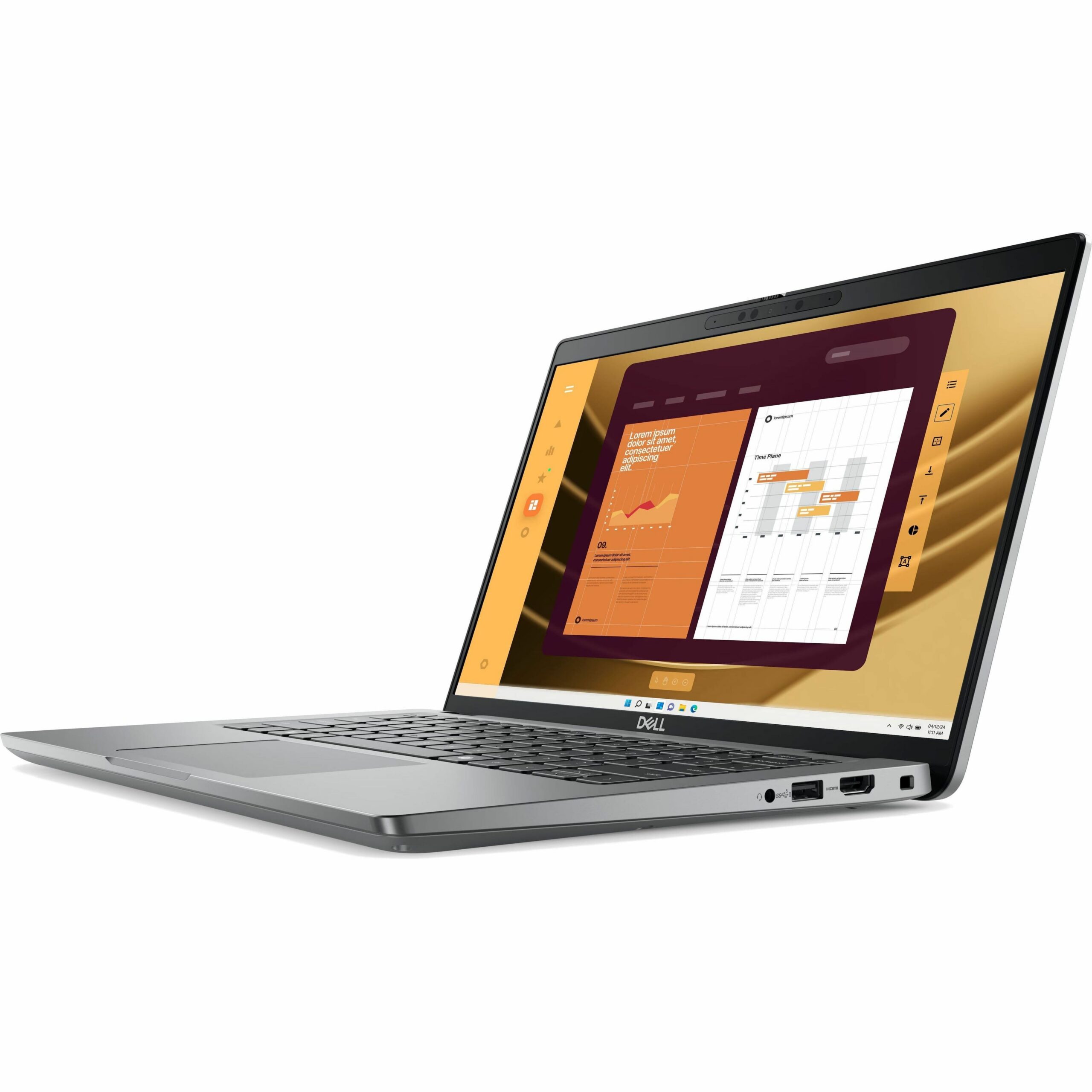 Dell - Refurbished Excellent - Latitude 5000 14" Laptop - Intel Core Ultra 5 with 16GB Memory - 512 GB SSD - Titan Gray - Image 5