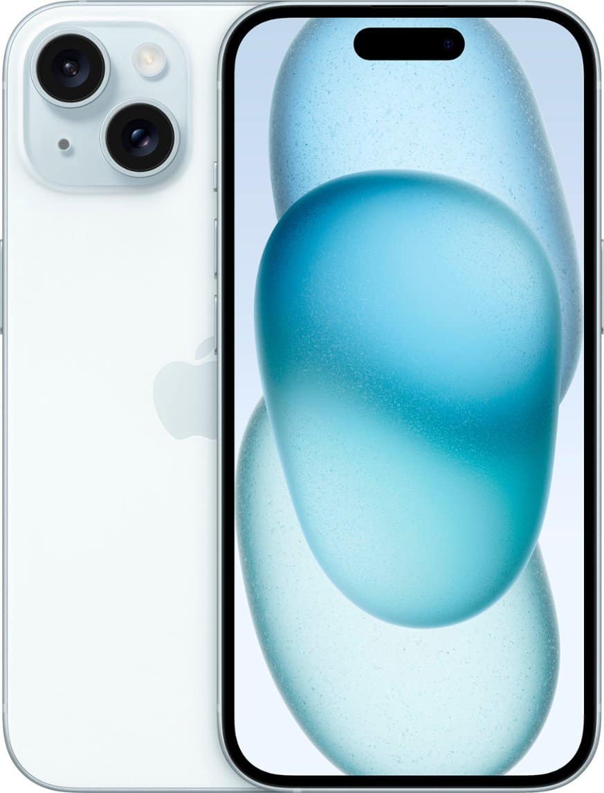 Apple - Pre-Owned Excellent iPhone 15 Plus 5G 512GB (Unlocked) - Blue