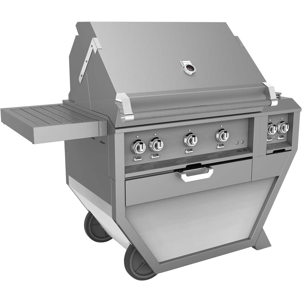 Hestan - Deluxe Gas Grill - Stainless Steel
