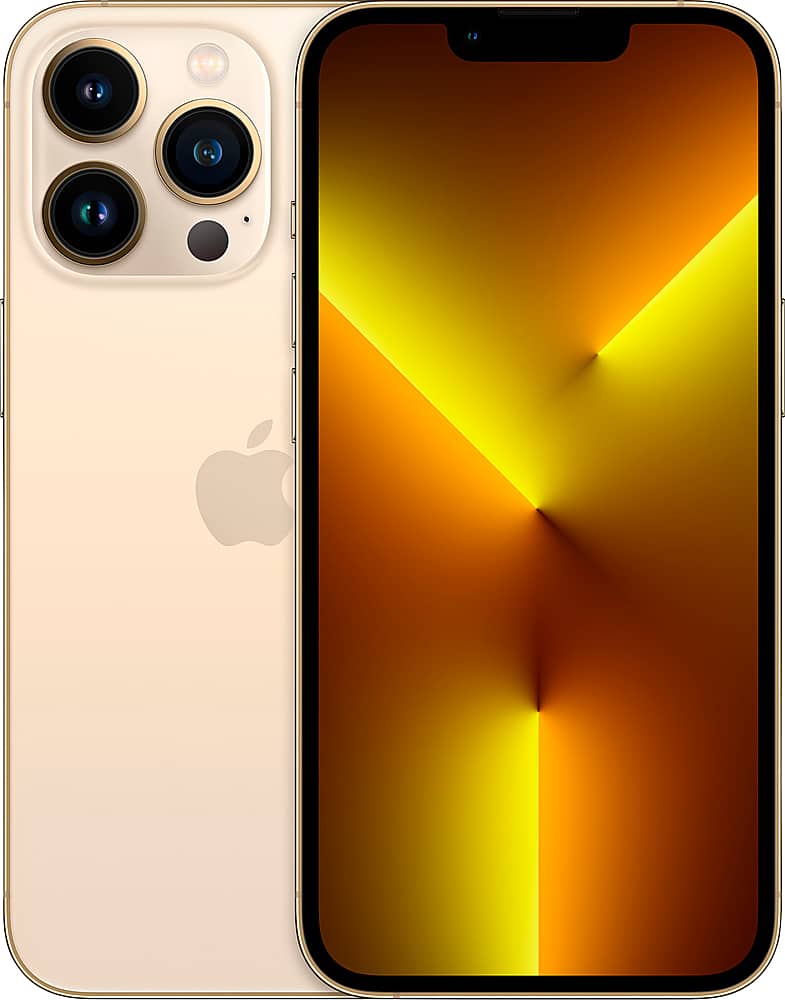 Apple - Pre-Owned Excellent iPhone 13 Pro 5G 256GB (Unlocked) - Gold