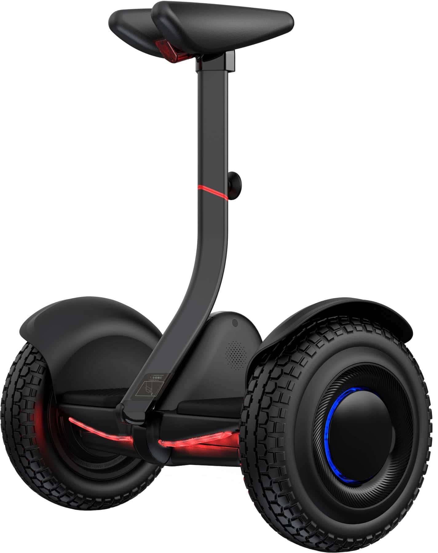 Segway - S2 Ninebot Self- Balancing Scooter w/21.7 mi Max Operating Range & 11.2 mph Max Speed - Black - Image 2