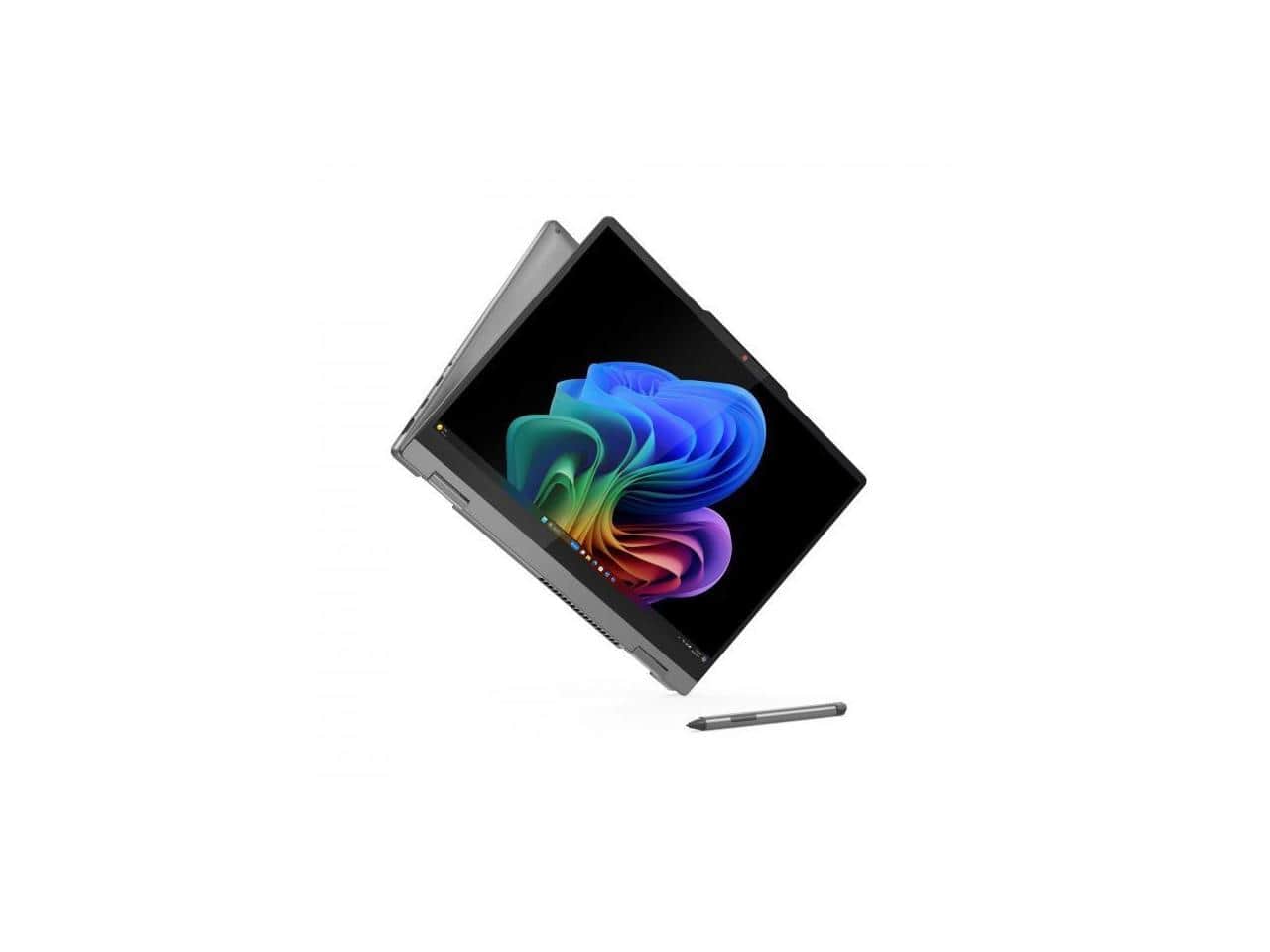 Lenovo - IdeaPad 5 2-in-1 14" Touch - Snapdragon X1P-42-100 3.4GHz - 16GB - 1TB SSD - Windows 11 - Adreno GPU - Wi-Fi 7 - Gray
