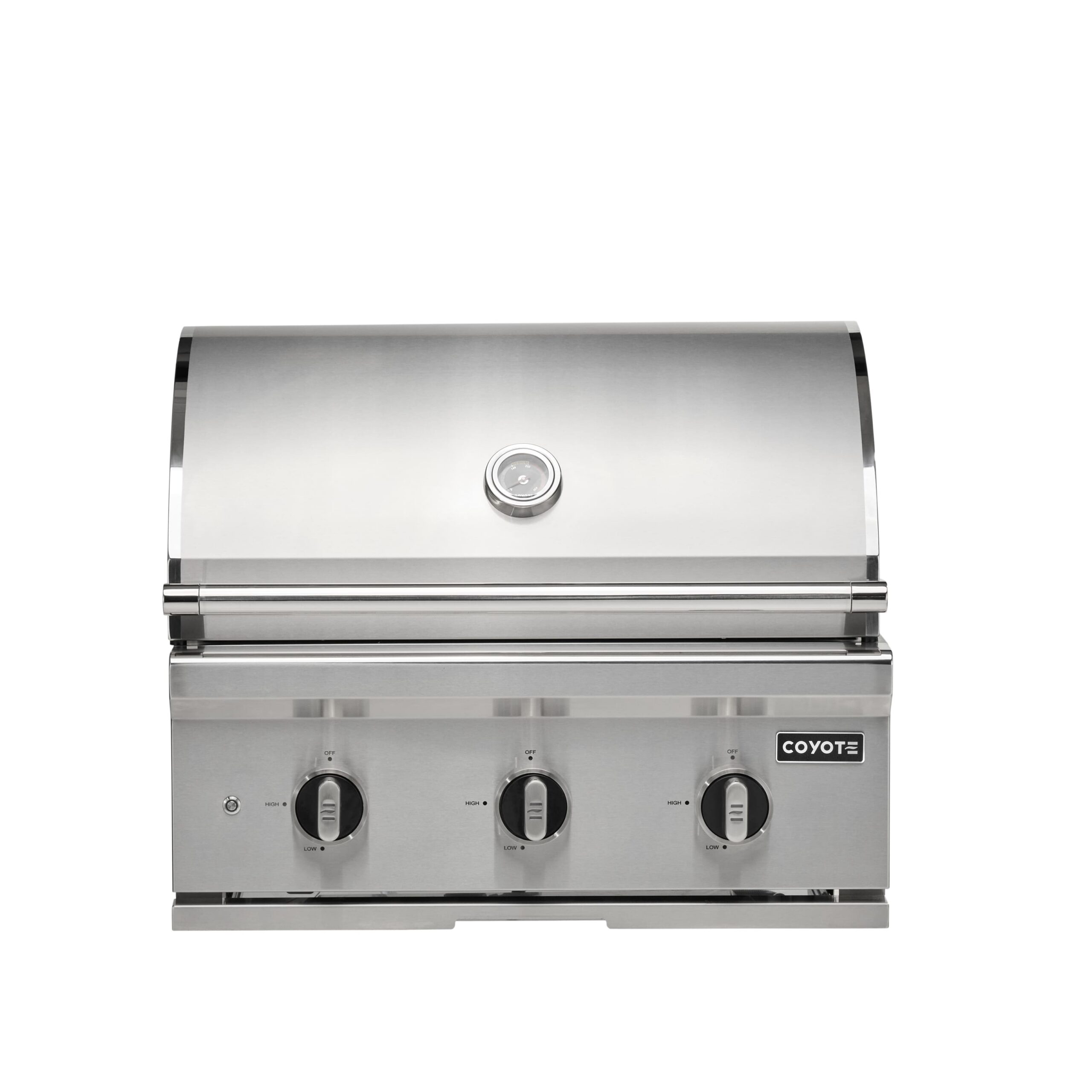 30" Coyote Outdoor Living C-Series Built-In Liquid Propane Gas (LP) Grill - Stainless Steel
