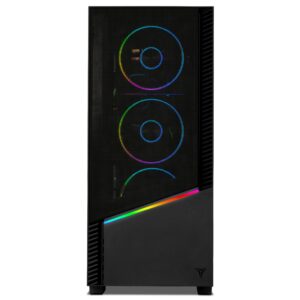YEYIAN - Gaming PC. AMD Ryzen 7 8700F, NVIDIA RTX 5070, 240mm AIO, 2 TB NVMe, 32GB RAM, 750W. YPA-EL870FC-5701U - Black
