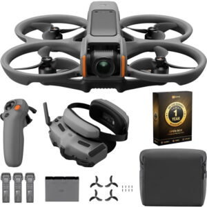 Open Box DJI Avata 2 Fly More Combo, FPV Drove w/ Camera + 1 Year Warranty