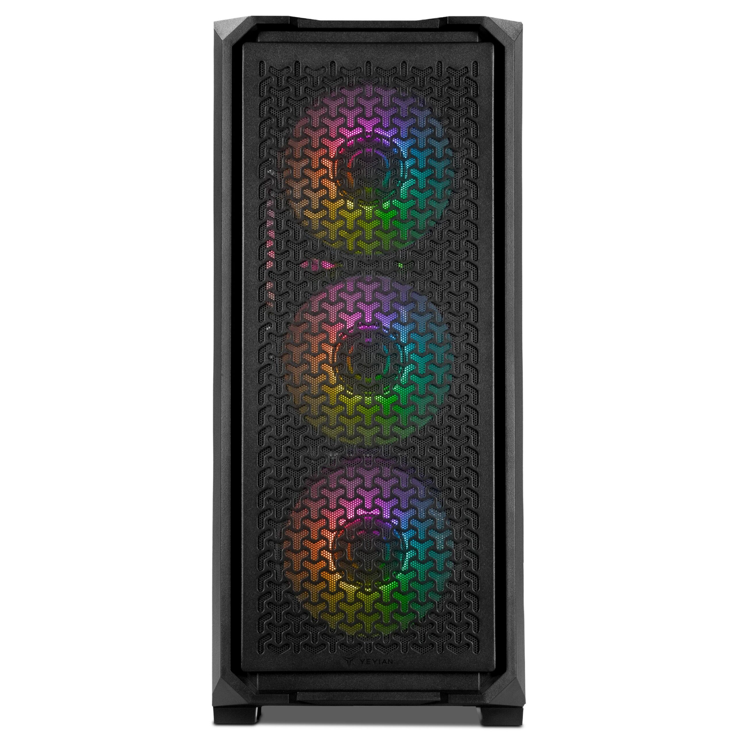 YEYIAN - Gaming PC. Intel Core i5 14400F, NVIDIA RTX 5060 8GB GDDR7, 2TB NVMe, 32GB DDR5, 650W 80+ Gold. YPI-VA44F0C-5603U - Image 3
