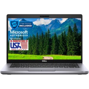 Dell - Refurbished Excellent - Latitude 5411 Core i5-10400H 2.6GHz, 8GB, 256GB NVMe, 14" FHD, Window 11 Pro 64-bit - Dark Gray