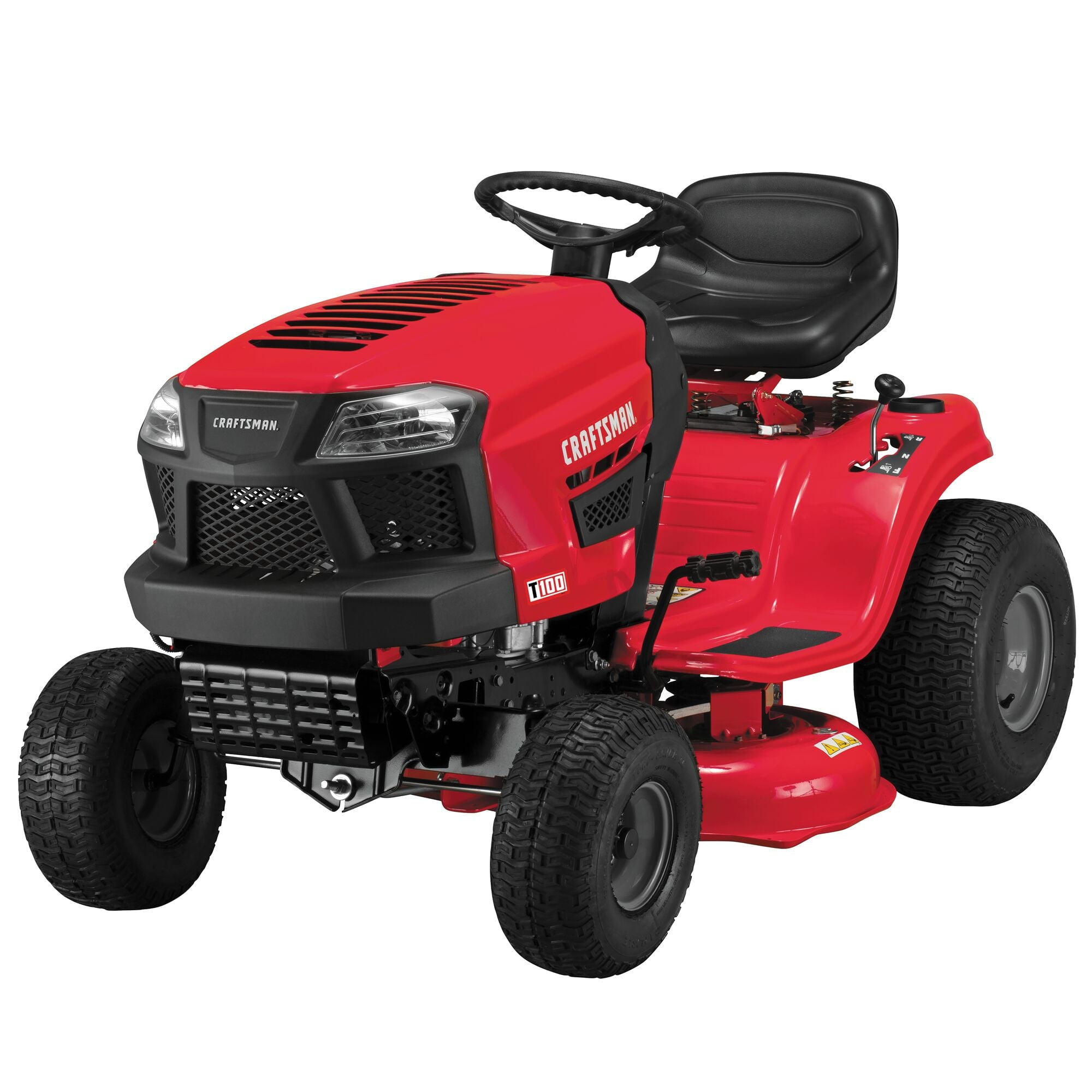 Open Box Craftsman T100 | 36 In. Riding Lawn Mower with Mulching Capability | 11.5-HP Briggs & Stratton Engine