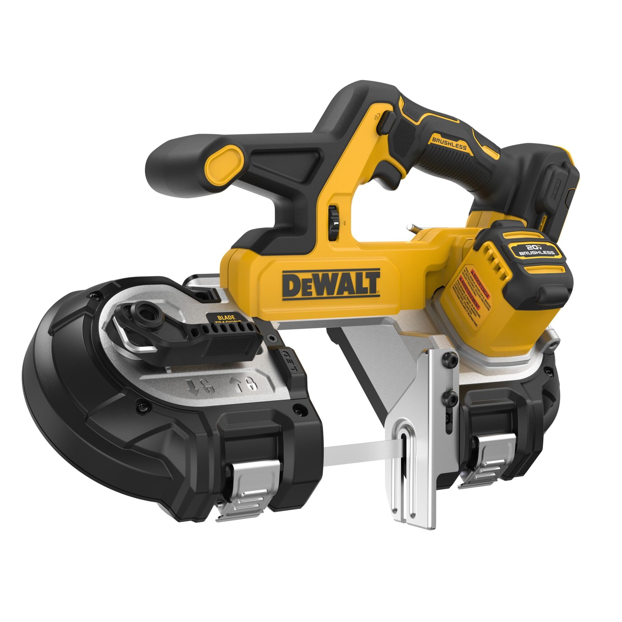 DEWALT 20V MAX XR Bandsaw, Brushless Motor, Portable and Cordless, 3-3/8 Inch Cut Capacity, Bare Tool Only (DCS378B) C27