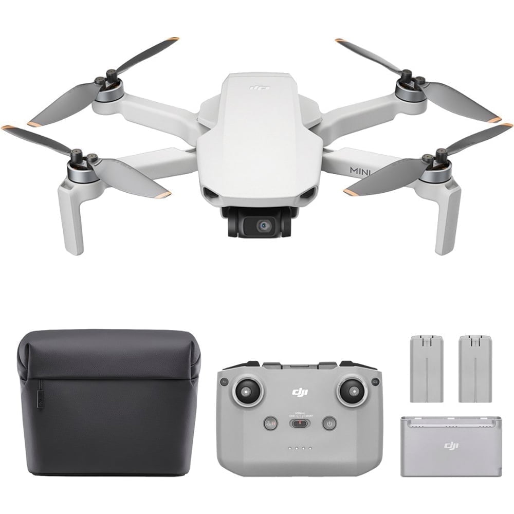 DJI Mini 4K Fly More Combo Drone with Remote Control - Gray
