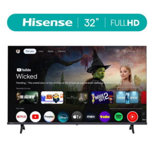 Hisense 32 inch Full HD Smart Google TV (32H40G) - FHD Resolution, DTS Virtual:X, AI Sports Mode, Natural Color Enhancer, Google Assistant, Full HD Smart TV