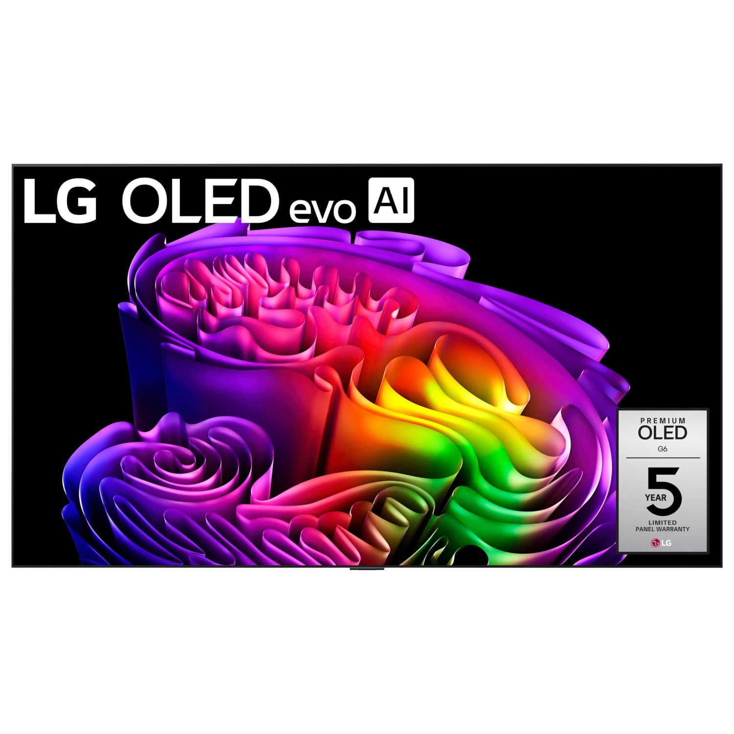 LG OLED77G6WUA 77" Class OLED evo AI G6 4K Smart TV (2026)
