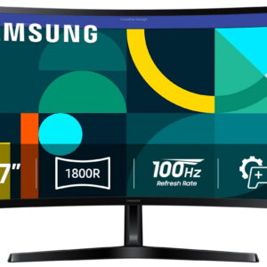 Samsung 27" Essential S3 (S36GD) FHD 100Hz Curved Monitor - LS27D36DGANXZA
