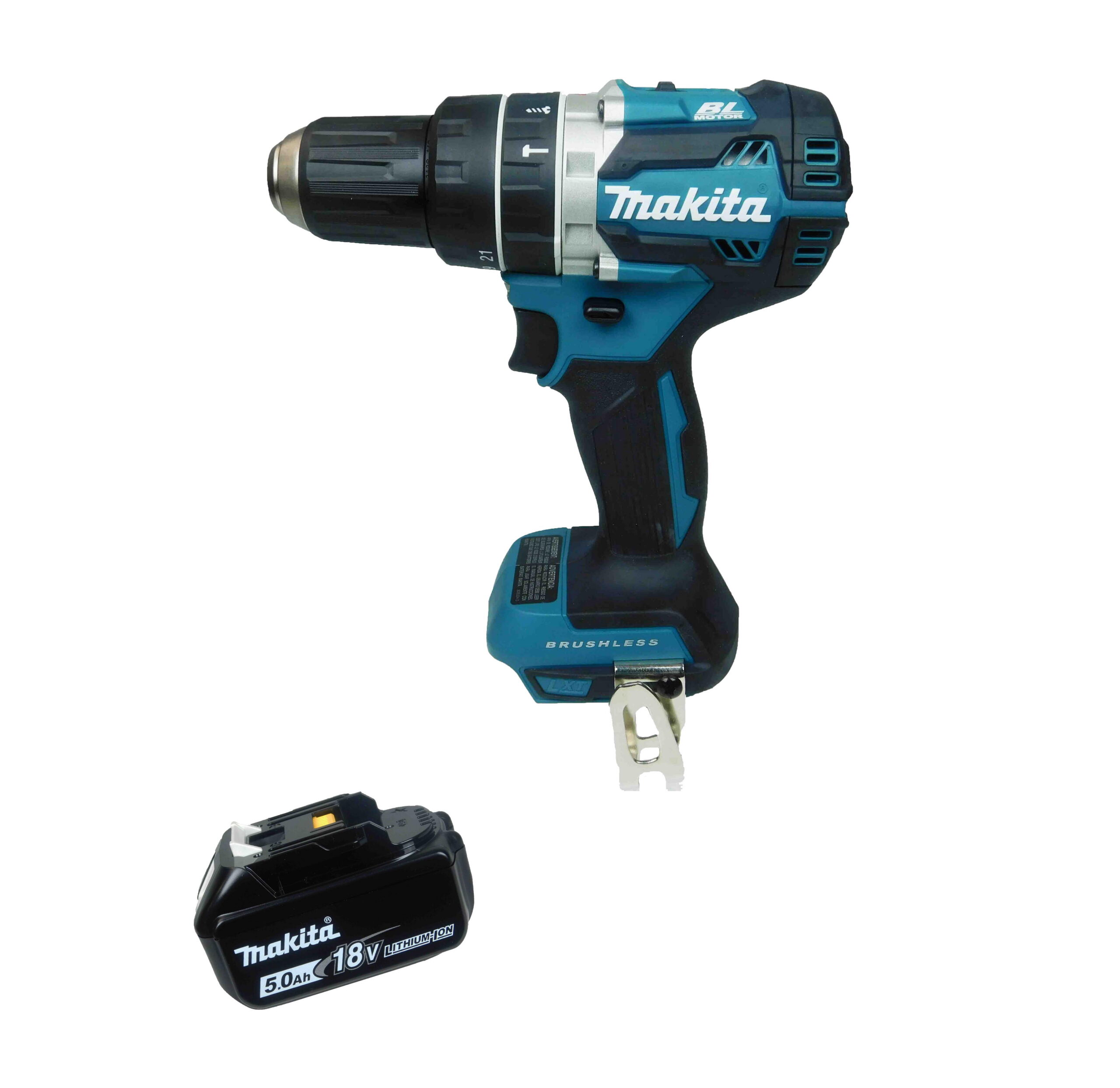 Makita XPH12Z 18V LXT Cordless 1/2" Hammer Driver-Drill with 5.0Ah Battery