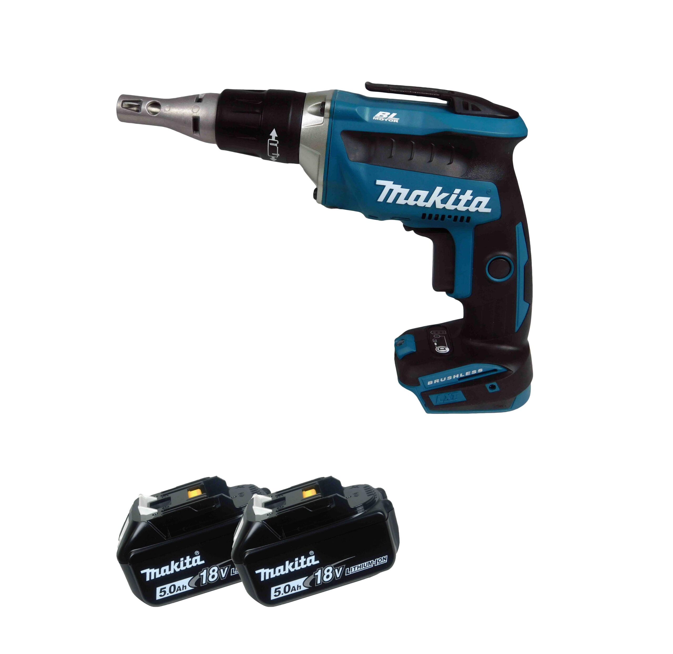 Makita XSF03Z 18V LXT Cordless Drywall Screw Driver with (2) 5.0Ah Batteries