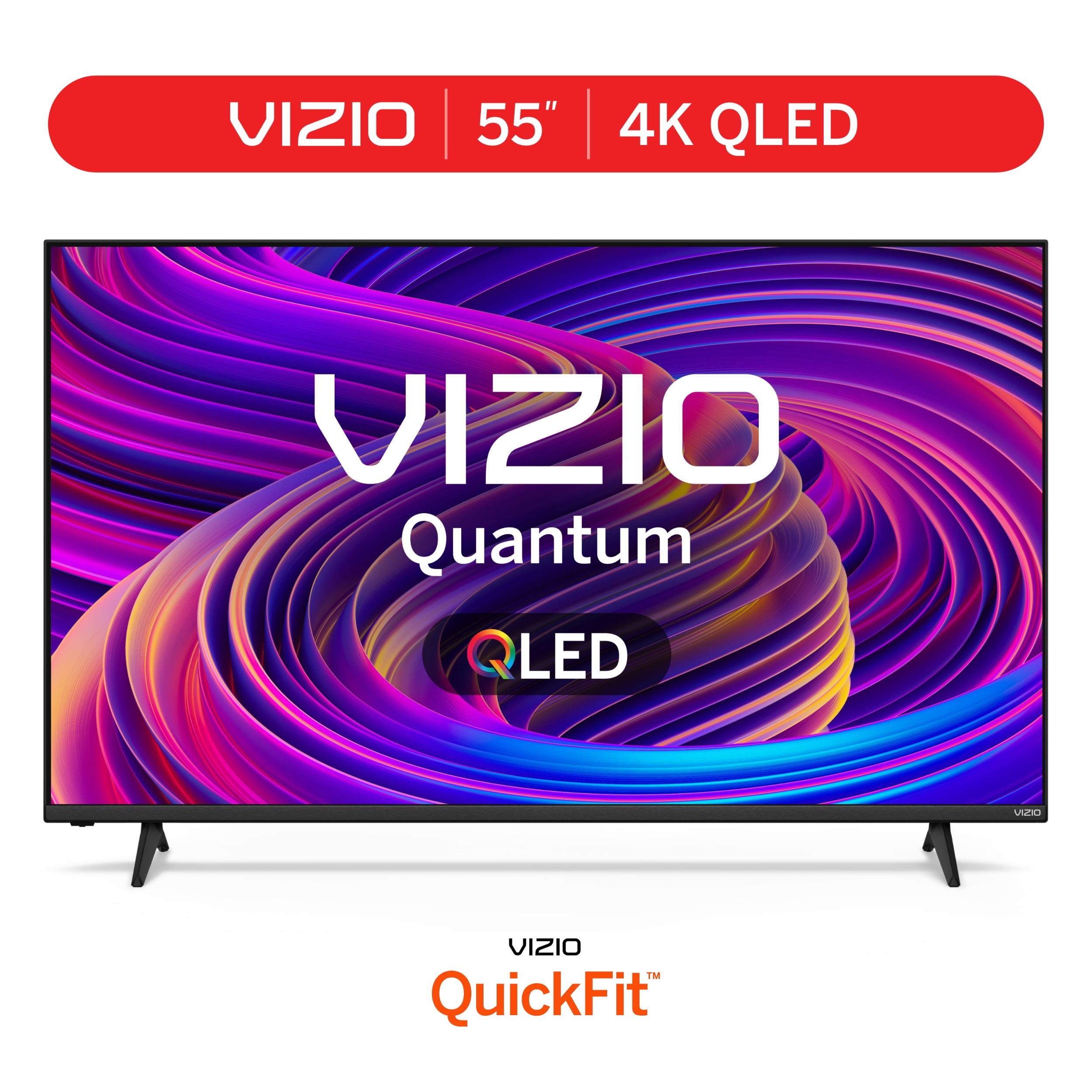 VIZIO 55" Class Quantum 4K QLED HDR Smart TV (VQD55R-10)