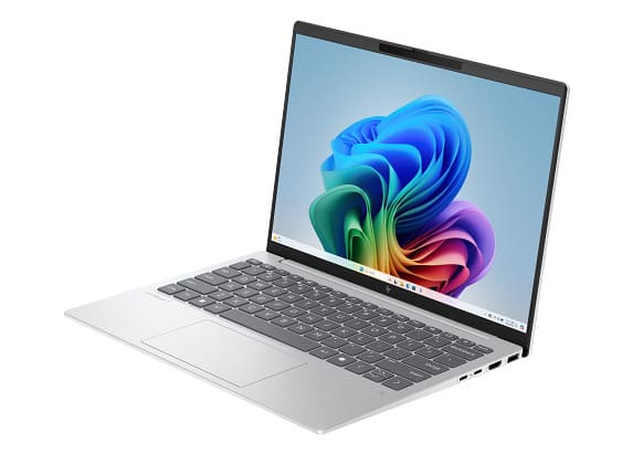 HP - OmniBook 7 Laptop Computer 13.3" 2K AMD Ryzen AI 7 16 GB memory;1 TB SSD - Glacier silver aluminum - Image 4