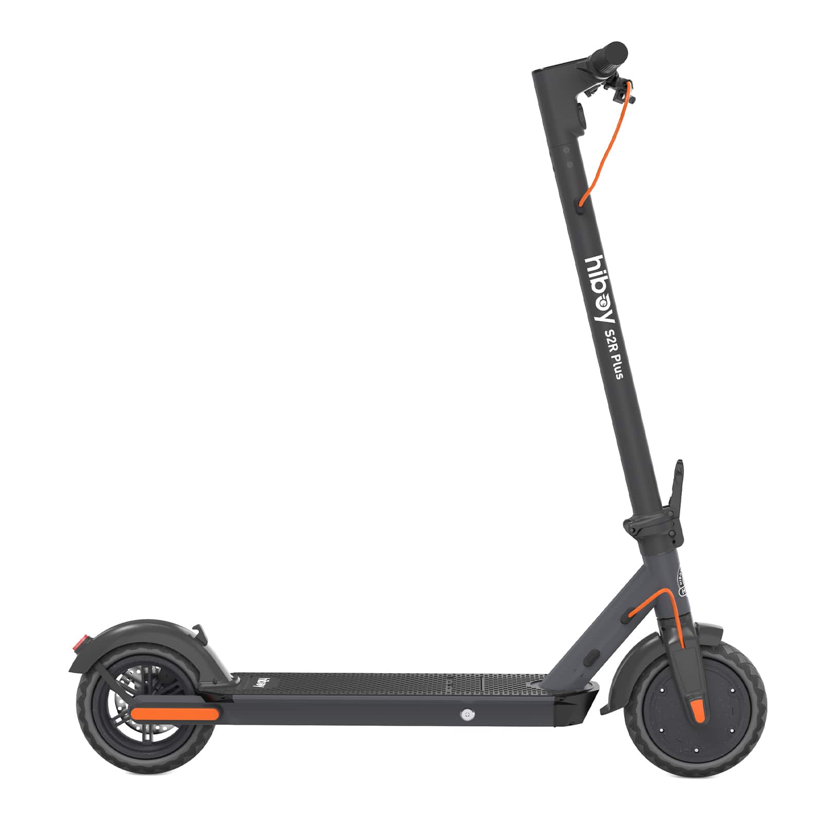 HiBoy - S2R Plus Foldable Electric Scooter w/ 22 mi Max Operating Range & 19 mph Max Speed - Black
