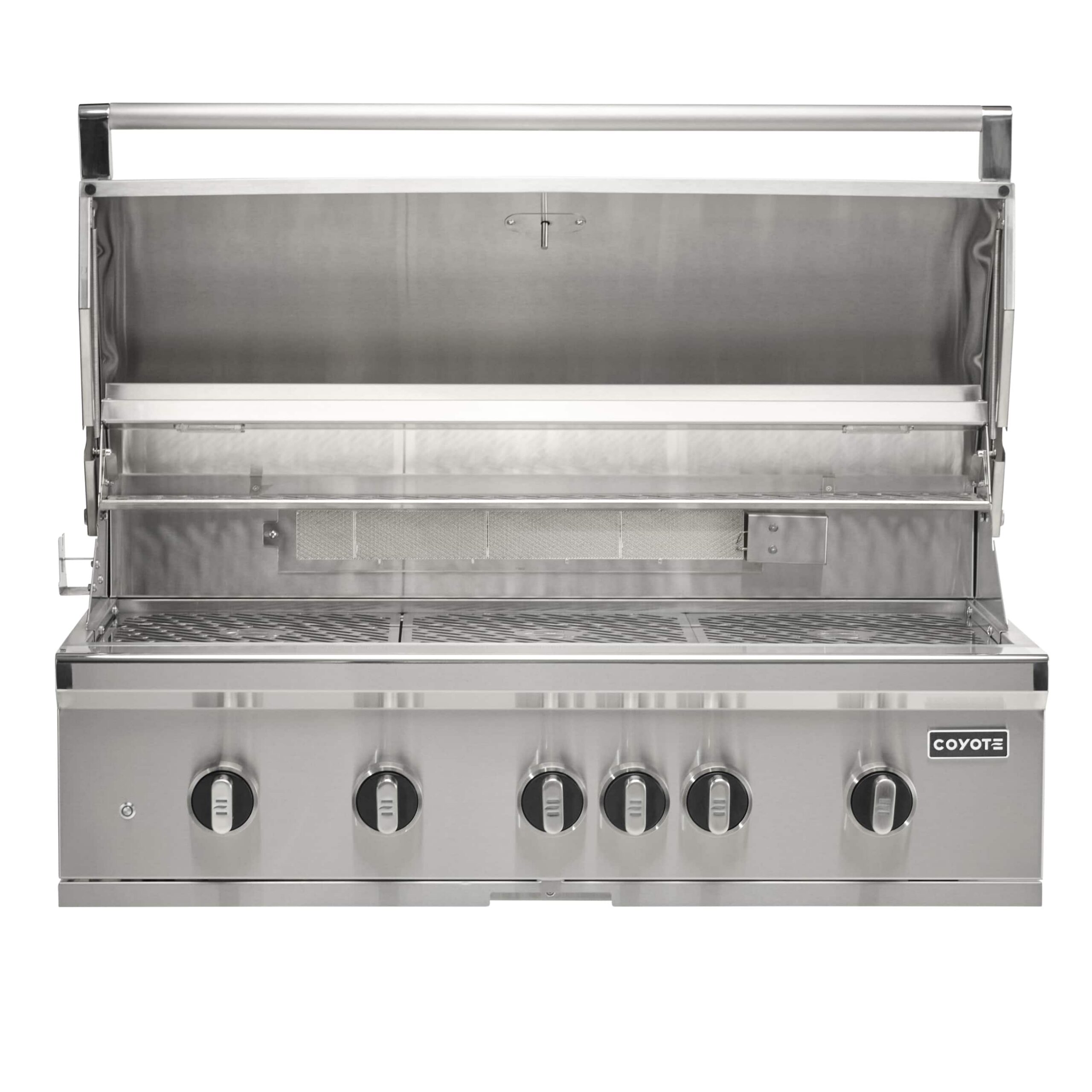 42" Coyote Outdoor Living SL-Series Built-In Natural Gas (NG) Grill - Stainless Steel - Image 3