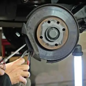 Vented Front Brake Rotors, Pair